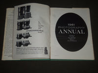 1961 PHOTOGRAPHY ANNUAL EDITED BY POPULAR PHOTOGRAPHY BOOK - I 899