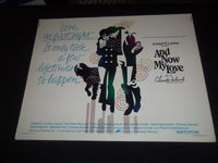 1975 AND NOW MY LOVE 1/2 SHEET MOVIE POSTER - MARTHE KELLER - P 360