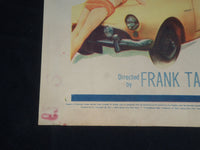 1962 BACHELOR FLAT 1/2 SHEET MOVIE POSTER - TUESDAY WELD, RICHARD BEYMER - P 448