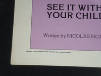 1974 BIRDS DO IT BEES DO IT 1/2 SHEET MOVIE POSTER - P 324