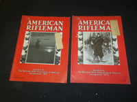 1934 THE AMERICAN RIFLEMAN MAGAZINE - LOT OF 2 - O 3027