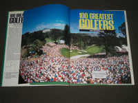 1988 100 GREATEST GOLFERS BY IAN MORRISON HARDCOVER BOOK - GREAT PHOTOS - I 761