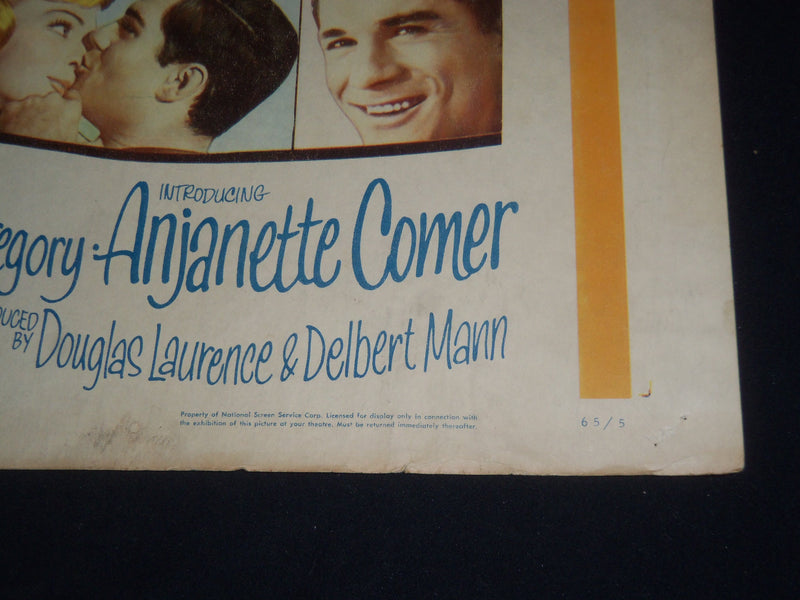 1965 QUICK BEFORE IT MELTS 1/2 SHEET MOVIE POSTER - GEORGE MAHARIS - P 447