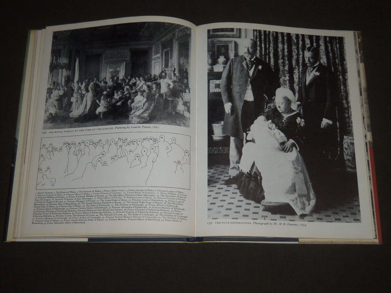1977 THE FACE OF MONARCHY BY RICHARD ORMOND HARDCOVER BOOK - I 825