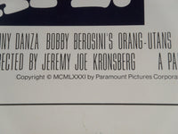 1981 GOING APE 1/2 SHEET MOVIE POSTER - TONY DANZA - P 279