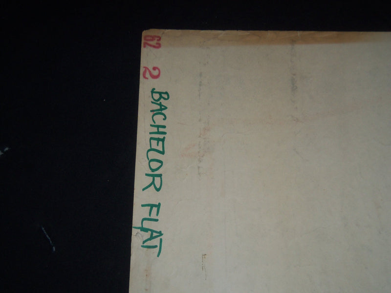1962 BACHELOR FLAT 1/2 SHEET MOVIE POSTER - TUESDAY WELD, RICHARD BEYMER - P 448