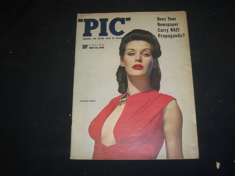 1942 MAY 26 PIC MAGAZINE - BLANCHE GRADY COVER - ST 5301