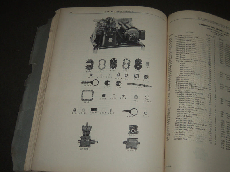 1934 C. NELSON MFG. CO. GENERAL PARTS CATALOG - ST. LOUIS MISSOURI - J 2477
